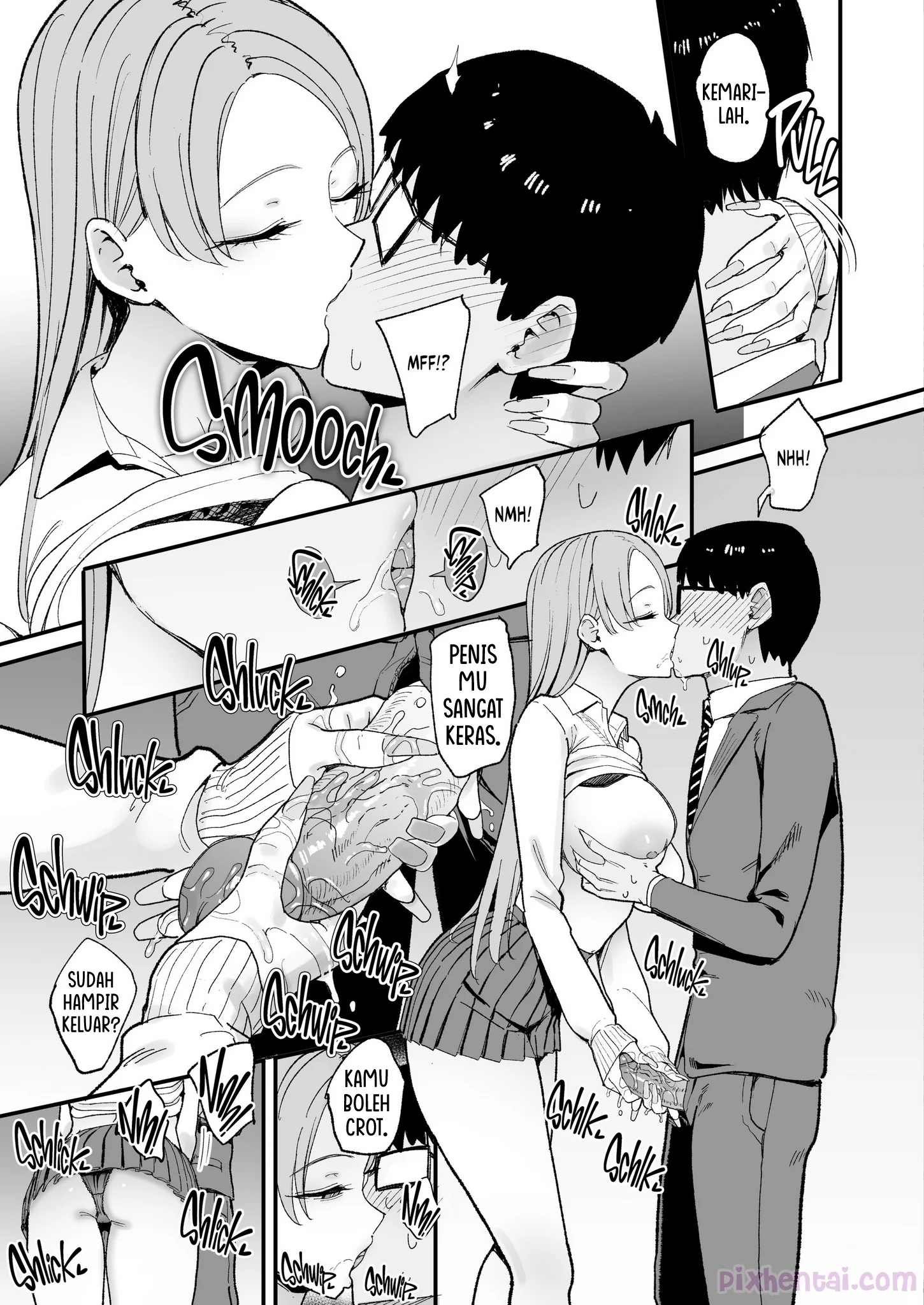 Komik hentai xxx manga sex bokep The Gyaru I Hang Out with Lets Me Use Her Pussy 5 page 31